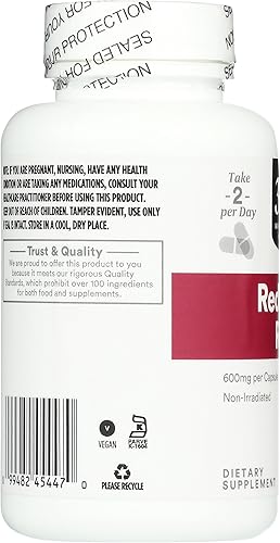 Miniatura 4 de Whole Foods Market, Arroz de levadura roja 600 mg, 120 ct