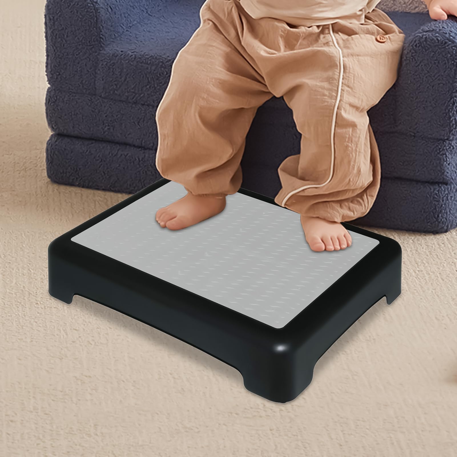 Taburete Escalón De Movilidad Para Personas Mayores Junto A La Cama | Antideslizante Para Mayores, Niños Y Personas Con Discapacidad Para Bañera, Ducha, Baño, Interior, Cama, Cocina