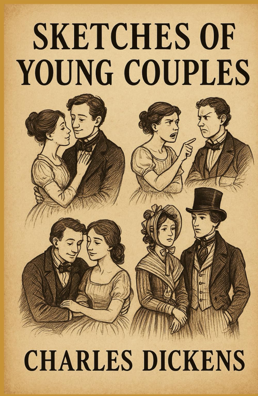 SKETCHES OF YOUNG COUPLES