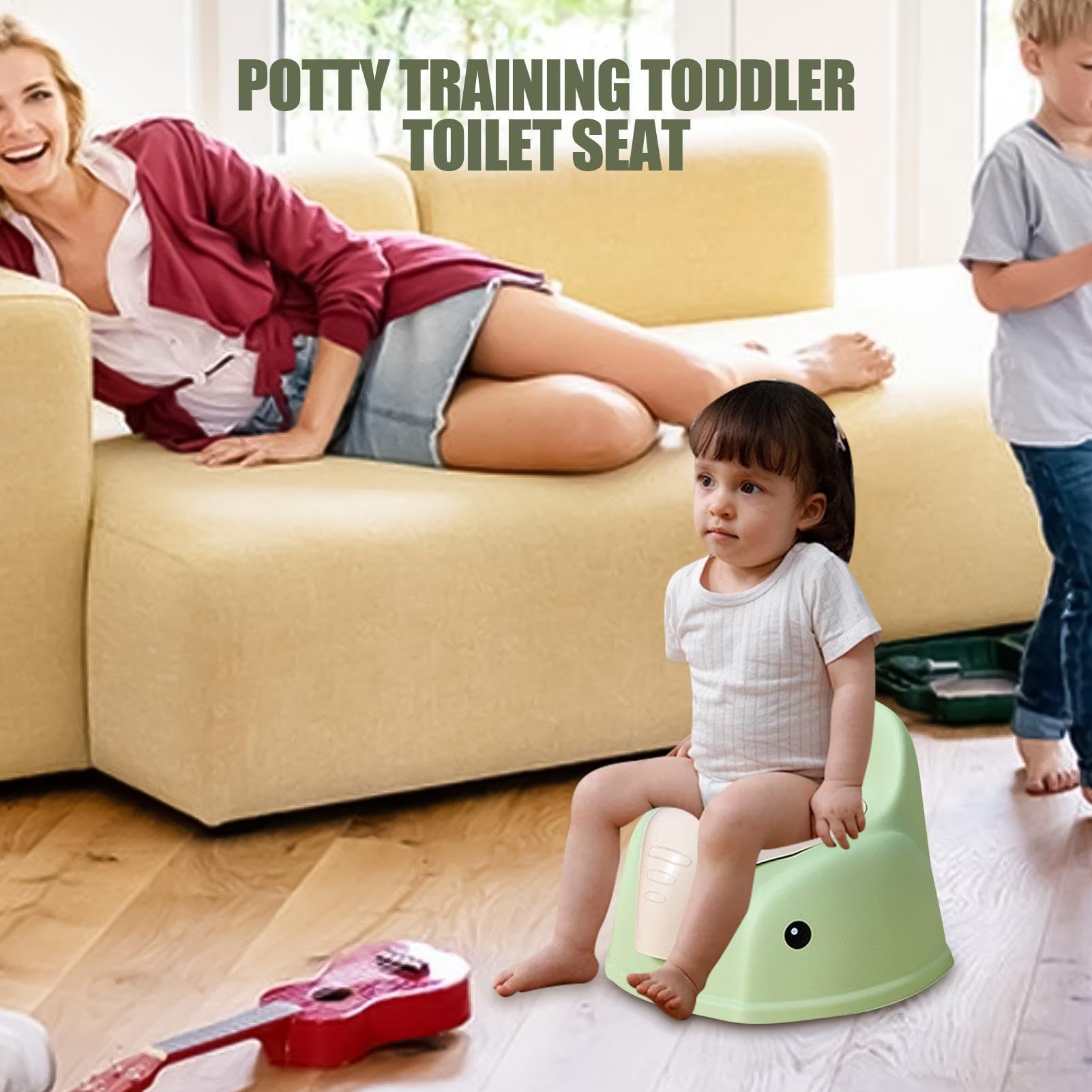Entrenador para ir al baño,Silla para ir al baño Orinal con asiento de | Orinal de entrenamiento a prueba de salpicaduras con pies antideslizantes para viaje
