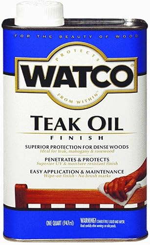 RUST-OLEUM FBA_67132 VOC Aceite de teca, 3 onzas, 1 galón, sin color