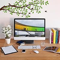 Vista 6 de JanJunDec 12x12 Inch Large Clear Writing Desk Pad, Waterproof PVC Soft Table Cover Protector, Transparent Plastic Desk Blotter Mat Pad for Writing