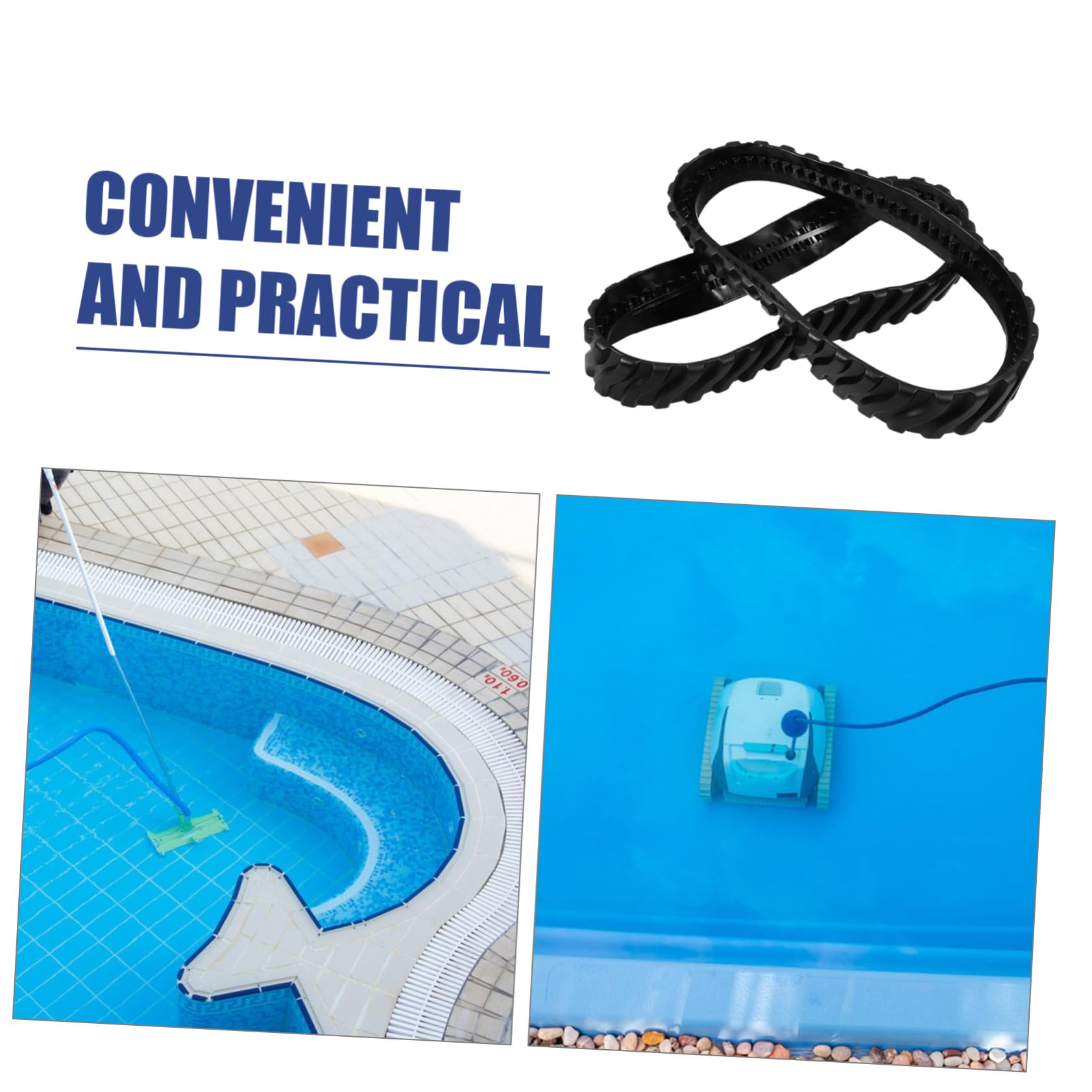 Chenilles Zodiac Baracuda Mx8 2 Chenilles De Rechange Pour Nettoyeur Baracuda MX8/MX6/AX10 Piscine Zodiac