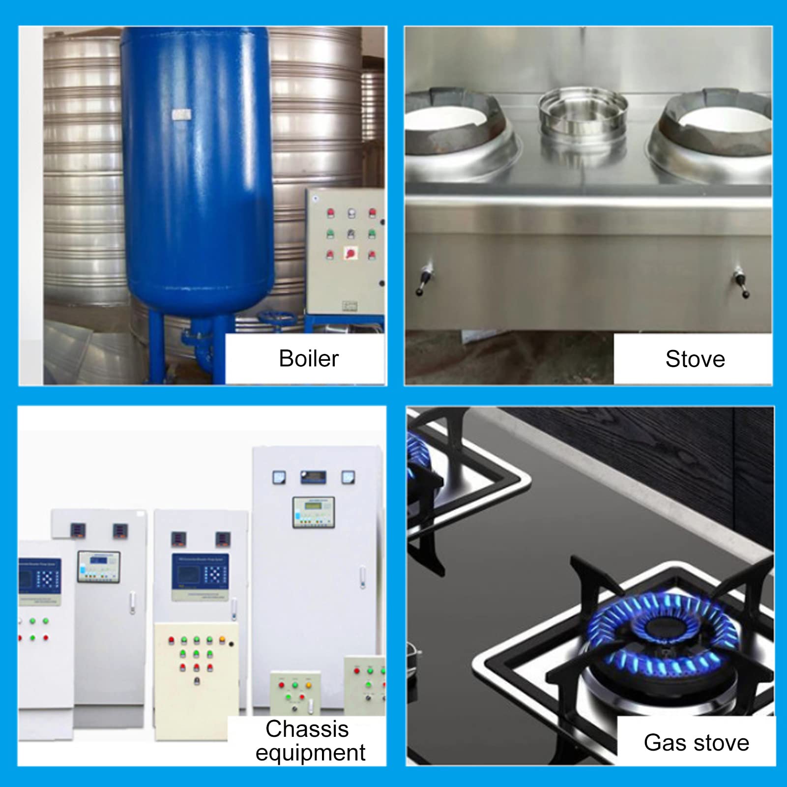 Controlador de Temperatura PID, Controlador de Temperatura Inteligente Electrónico AC220V 0~400 ℃ de Alta Precisión para Incubadora de Horno Doméstico (#3)