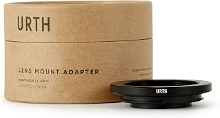 Urth Lens Mount Adapter: Compatible with M42 Lens to Nikon F Camera Body (with Optical Glass)