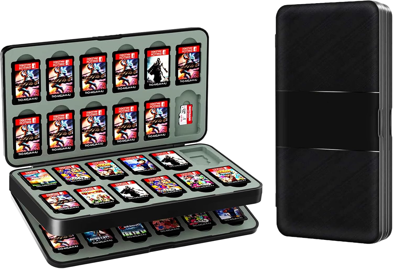Amazon.com: 48 Game Card Case for Nintendo Switch Games card or Micro ...