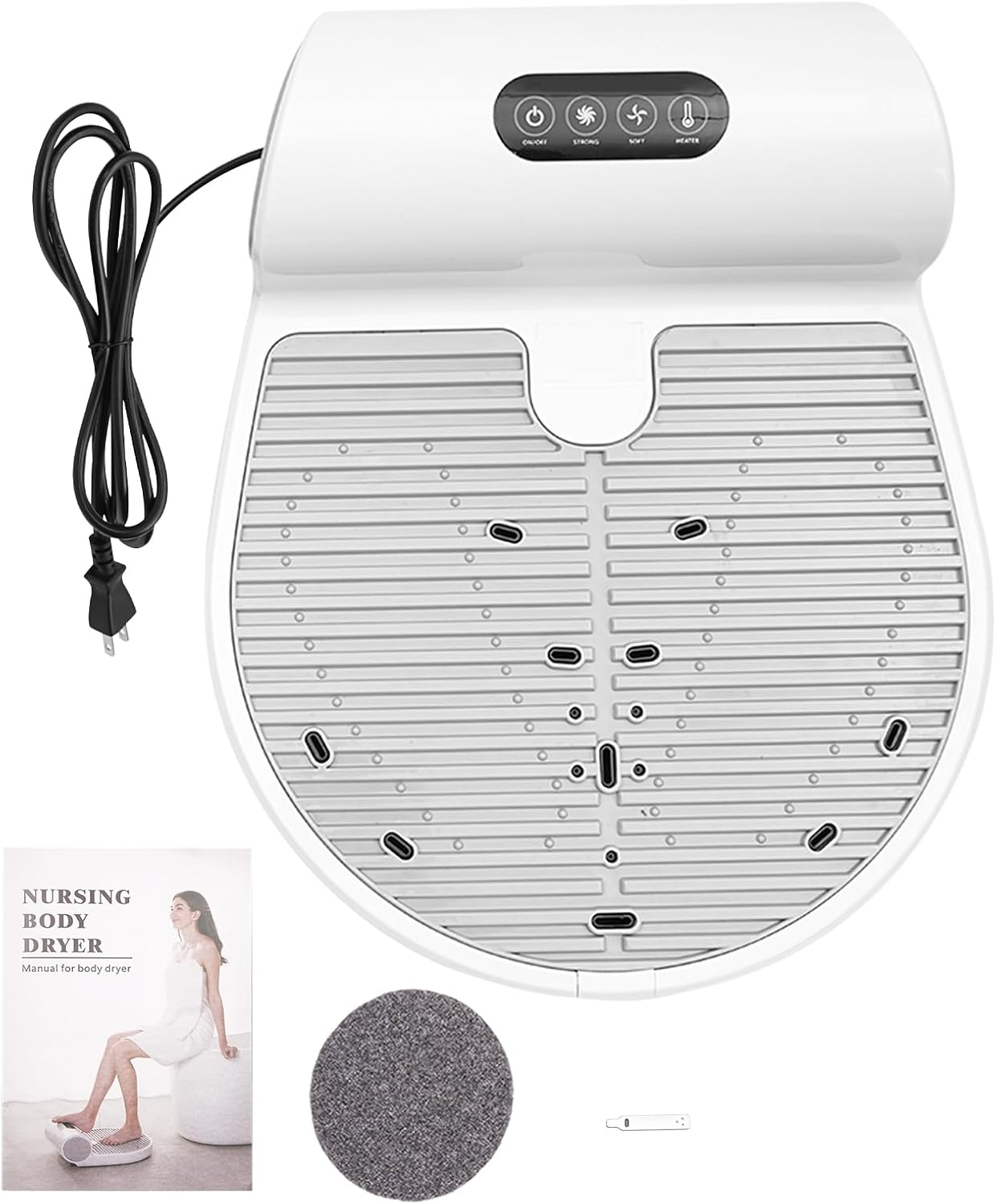 Body Dryer, 1500W LCD Control Panel Body Dryer After Shower 20.2816.54X6.5 Inch Full Body Dryer Negative Ions Body Heater Blow Dryer Drying Machine Hand Dryer for Home