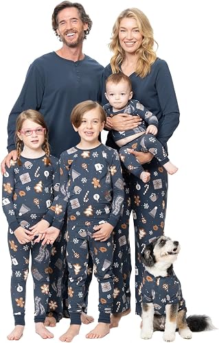 PajamaGram Christmas Pajamas For Family - Family Pajamas Matching Sets, Men MD