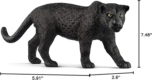 Miniatura 6 de Schleich Wild Life - Juego de 4 figuras de animales de safari con juguetes de león, cebra, mono y elefante, figuras realistas de animales africanos