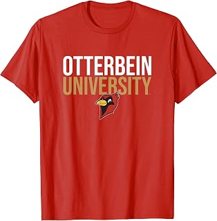 Otterbein University Cardinals Stacked T-Shirt
