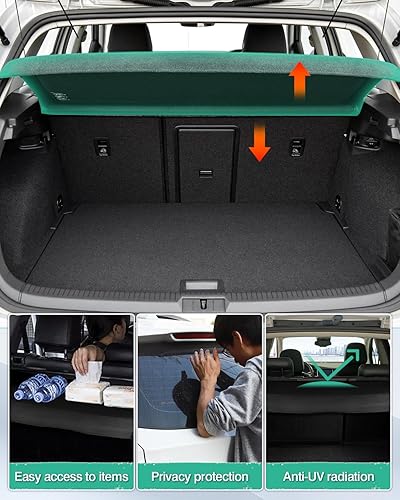 Miniatura 160 de Powerty Cubierta de Carga para Accesorios Kia Sportage 2023-2025 2026, Textura de Lona Cubierta Retráctil para Maletero Trasero de Carga de Equipaje