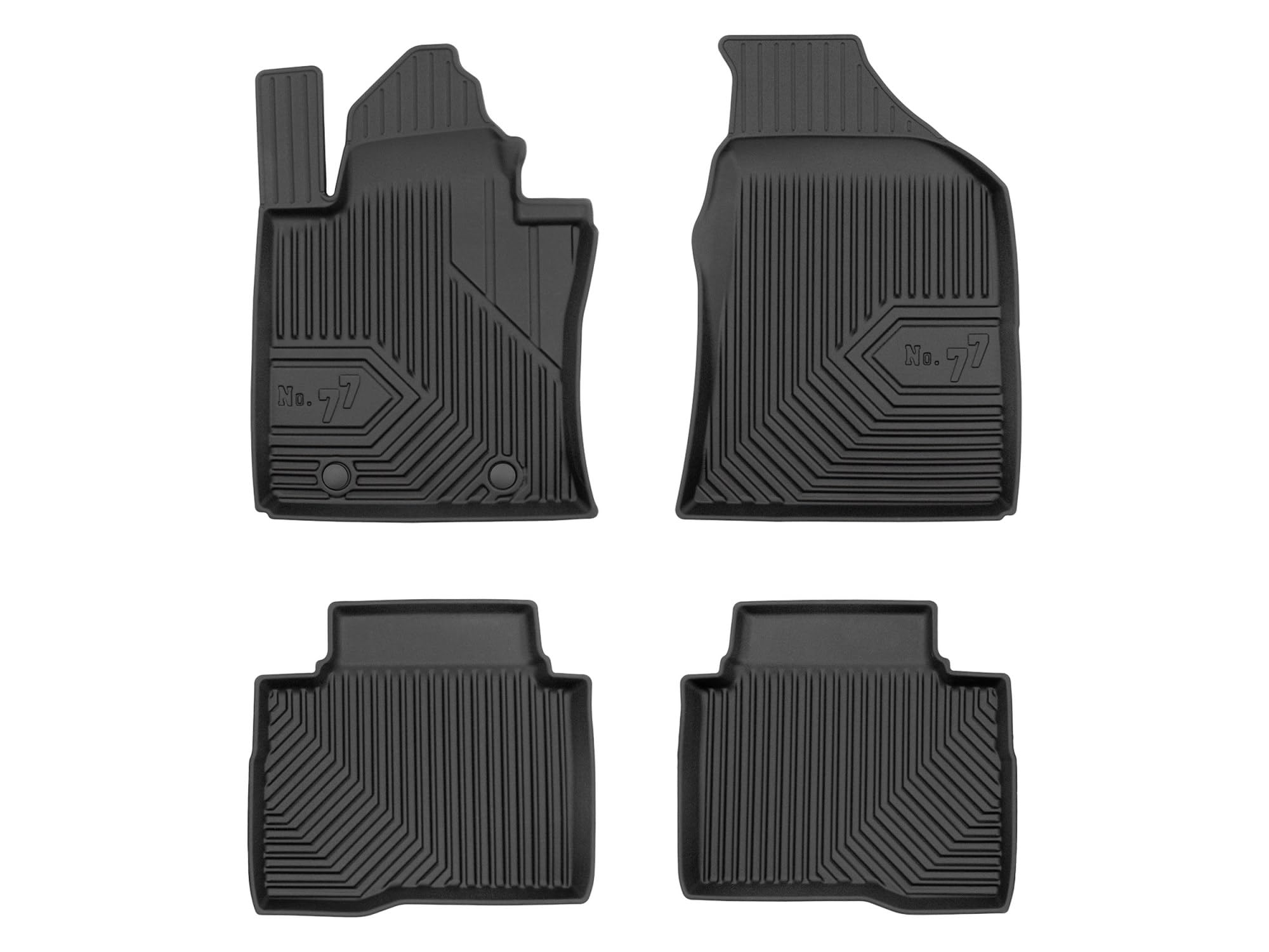 Dywaniki 3D TPE kompatybilne z SsangYong Korando IV (2019-), komplet, NO77