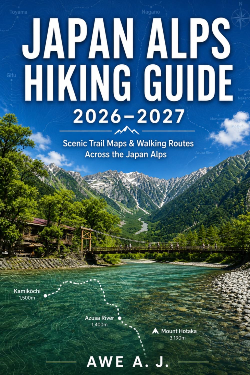 Japan Alps Hiking Guide 2026–2027: Scenic Trail Maps, Walking Routes & Alpine Adventures Across Northern, Central and Southern Japan (The Trail Atlas Series)