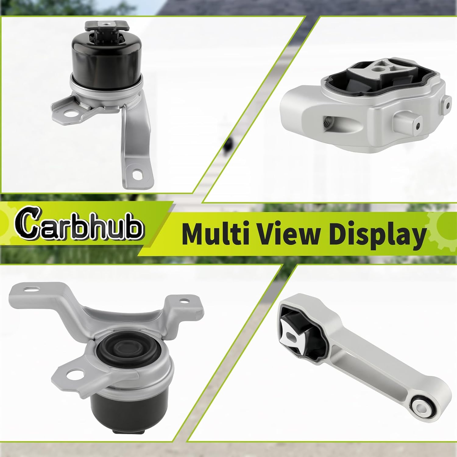 Carbhub Engine Torque Strut Mount for Volvo S60 S80 V60 V70 XC60 XC70 for Land Rover Range Rover Evoque 2.0L Motor Transmission Mount Replace for 31257674 LR024730 31680474 31257727 31316875 31277314