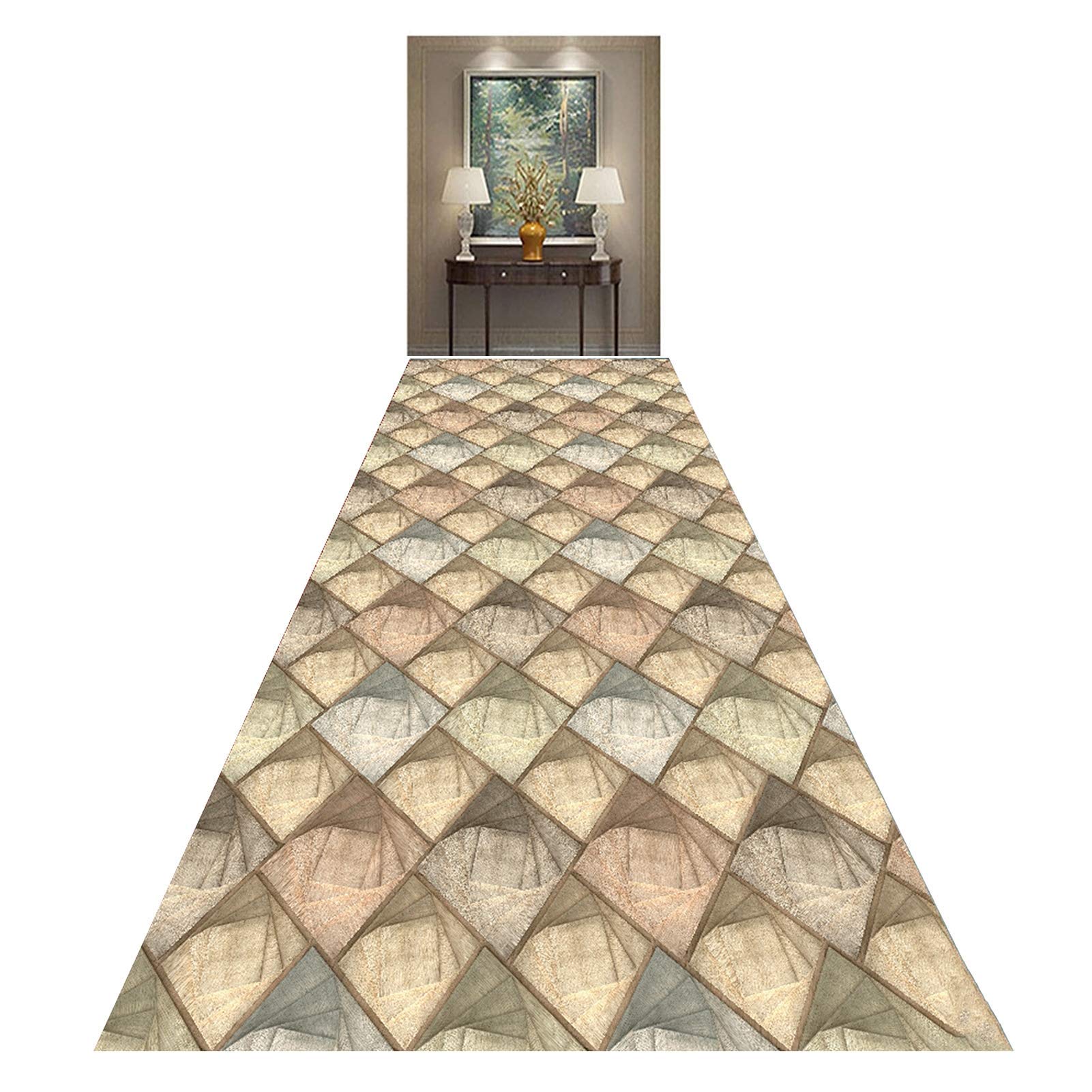 Tapis de couloir antidérapant résout les sols glissants moquette 140x400