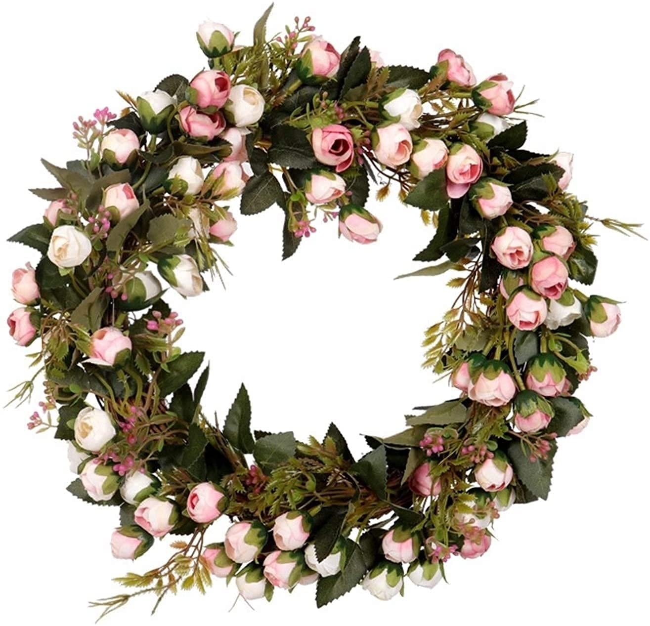 Couronne d'automne FLXHSA pour une décoration murale chic - 7
