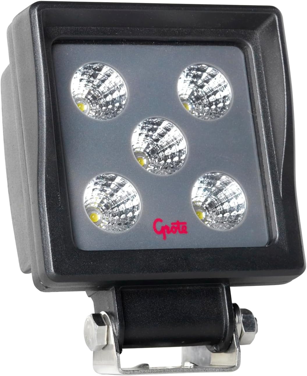 Grote BZ201-5 Brite Zone Tm Led Work Light 1100 Raw Lumens, Square