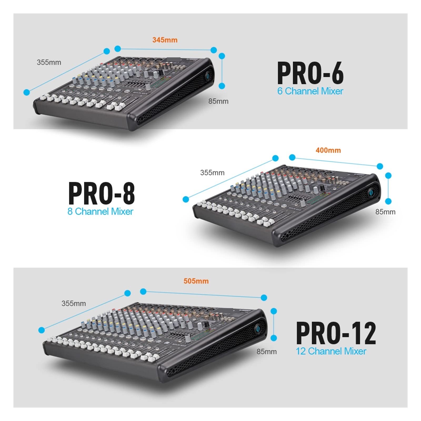 プロフェッショナルオーディオミキサー Amazon.co.jp: オーディオミキサー、 プロフェッショナル PRO 12