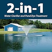 Vista 4 de Airmax Tinte para Estanque Plus, Colorante Azul Natural y Bacterias Beneficiosas Naturales, Clarificante y Tratamiento de Color para Estanques