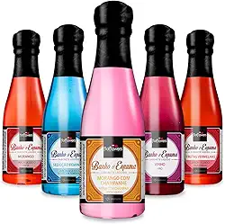 Kit 5 Espumas Para Banheira Hidromassagem, Spa, Sabonete Líquido Banheira Hidro