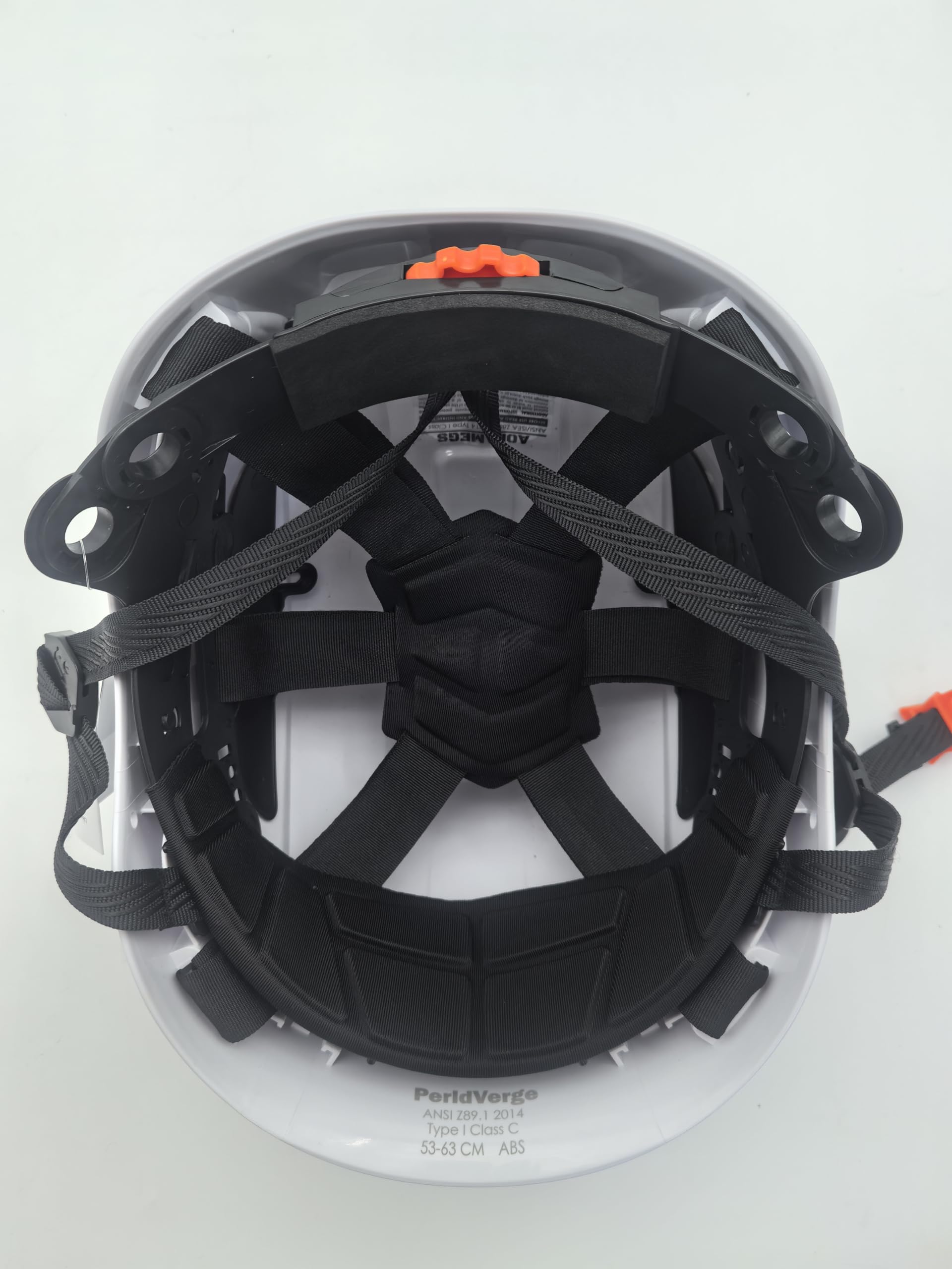 PerldVerge Vented Hard Hat ANSI Z89.1 Type 1 Class C Construction Helmet