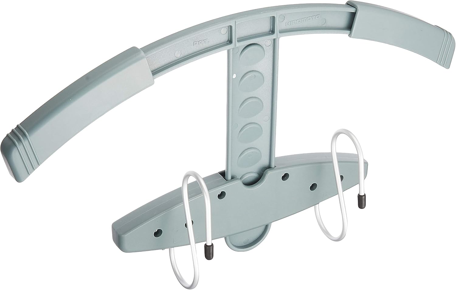 Nakabayashi 80381 Desk Chair Hanger Clothes God Set of 10 Gray