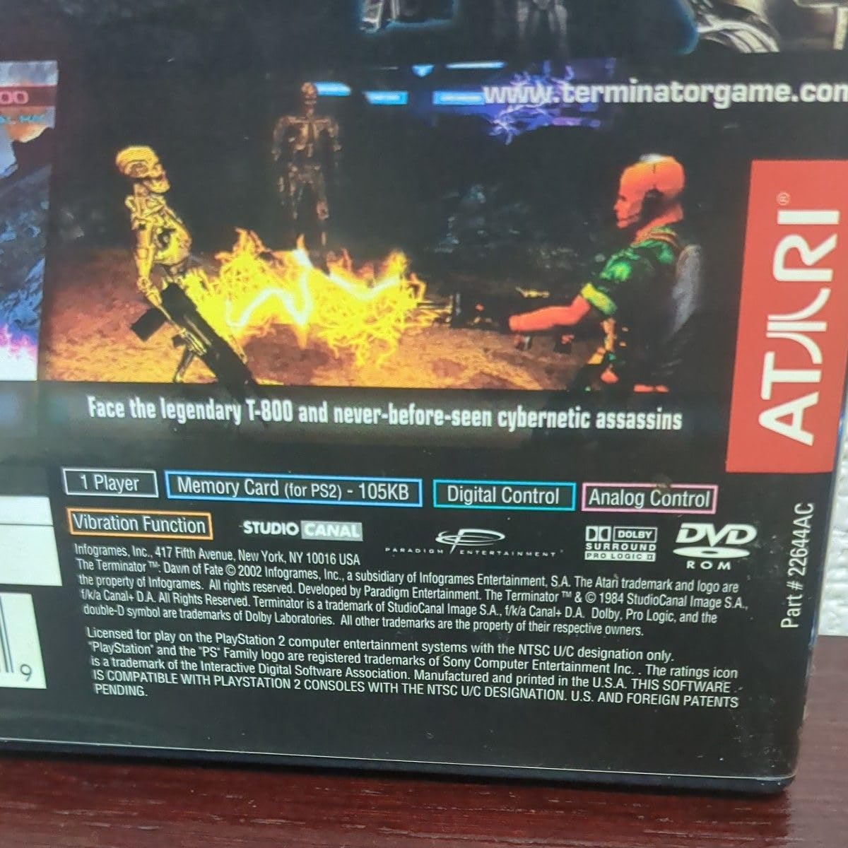 Amazon.co.jp: 北米版PS2 THE TERMINATOR DAWN OF FATE 北米版