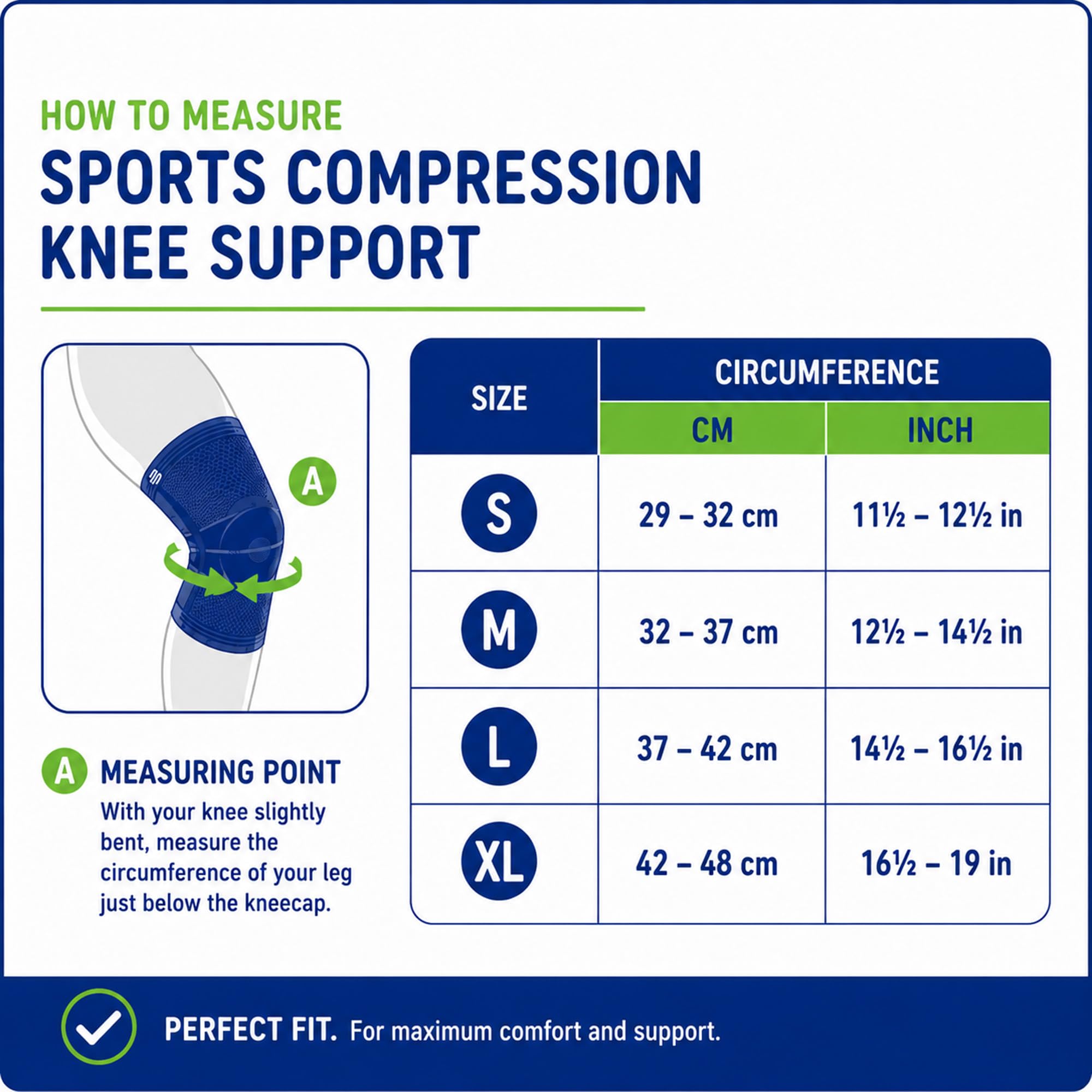 Amazon.com: Bauerfeind Sports Compression Knee Support - Knee