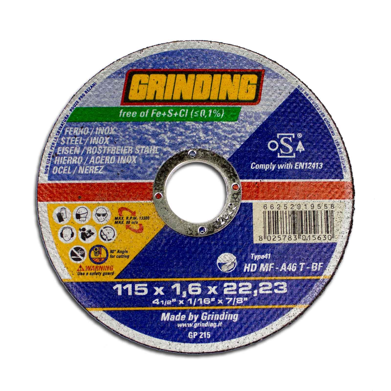 Dischi Abrasivo Da Taglio Disco Per Ferro Smerigliatrice 115 - Foto 11