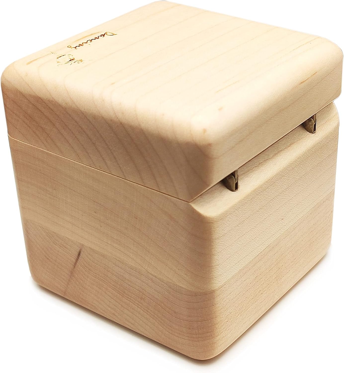 18 Note Wind Up Solid Wood Ballerina Girl Music Box, for Christmas/Birthday/Valentine's Day/Mother's Day, Tune of You are My Sunshine. (Maple Wood)