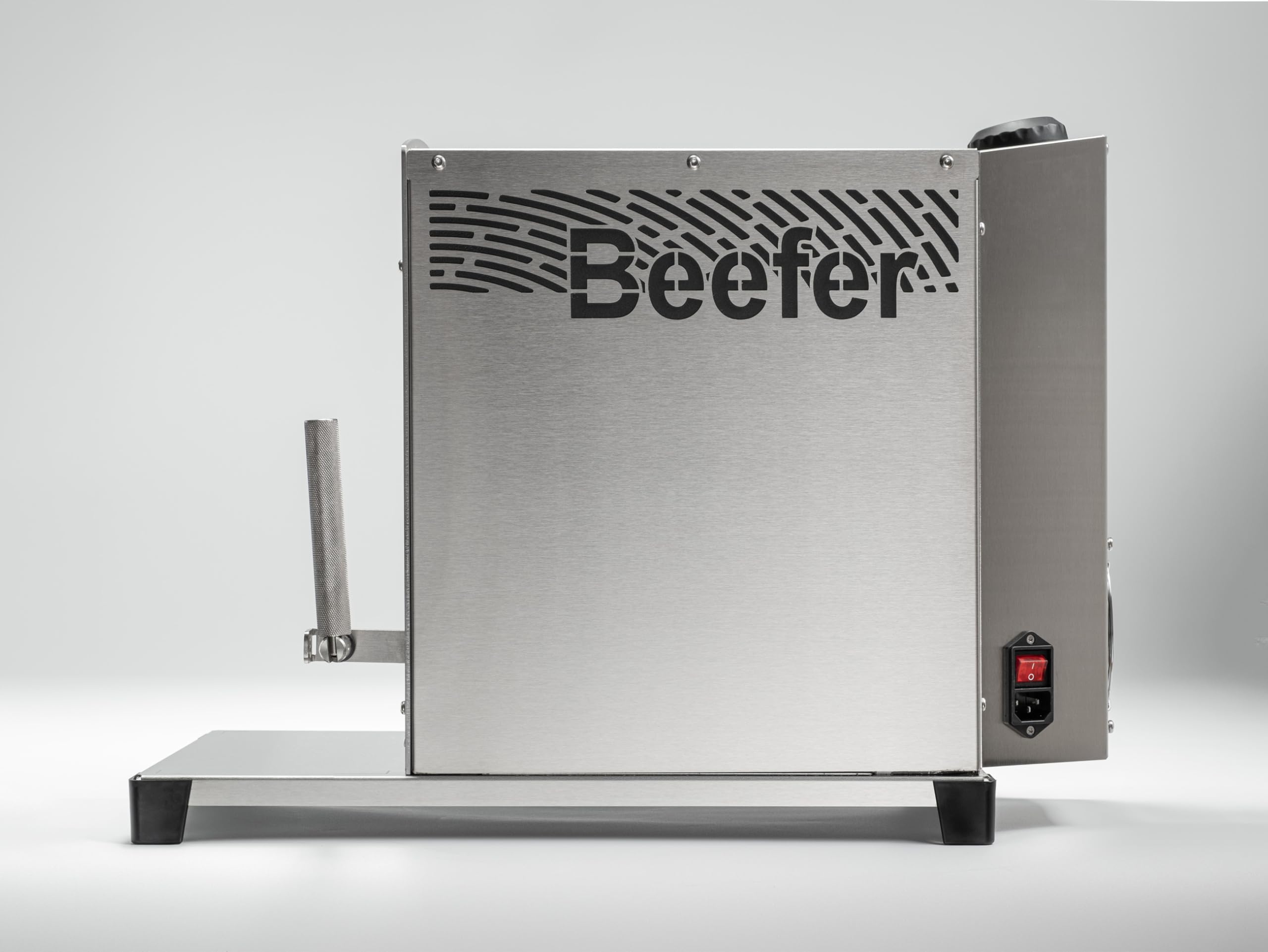 E-Beefer Pro II – Elektrischer Oberhitzegrill | 800 °C | Patentierte Einhand-Höhenverstellung | Neue Keramikbrenner-Generation | 1.800 W | Kein Gas | Haushaltssteckdose 220–240 V | DIN 60335