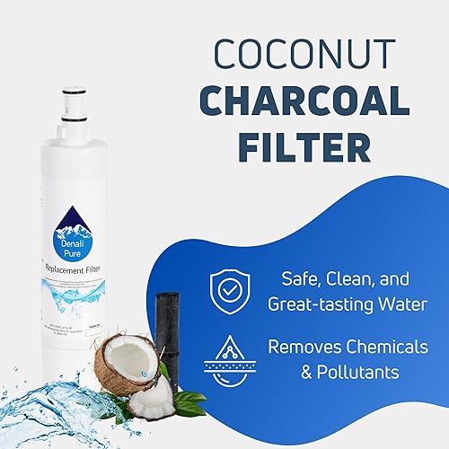 Miniatura 4 de Filtro de agua Whirlpool ed5phexmq00FrigoríficoRecambio Compatible Cartucho de filtro de agua para nevera Whirlpool 4396508, 4396510