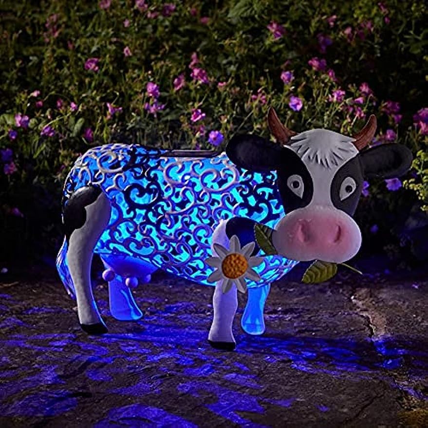 Lampe à énergie solaire marguerite pour illuminer vos soirées sur la terrasse