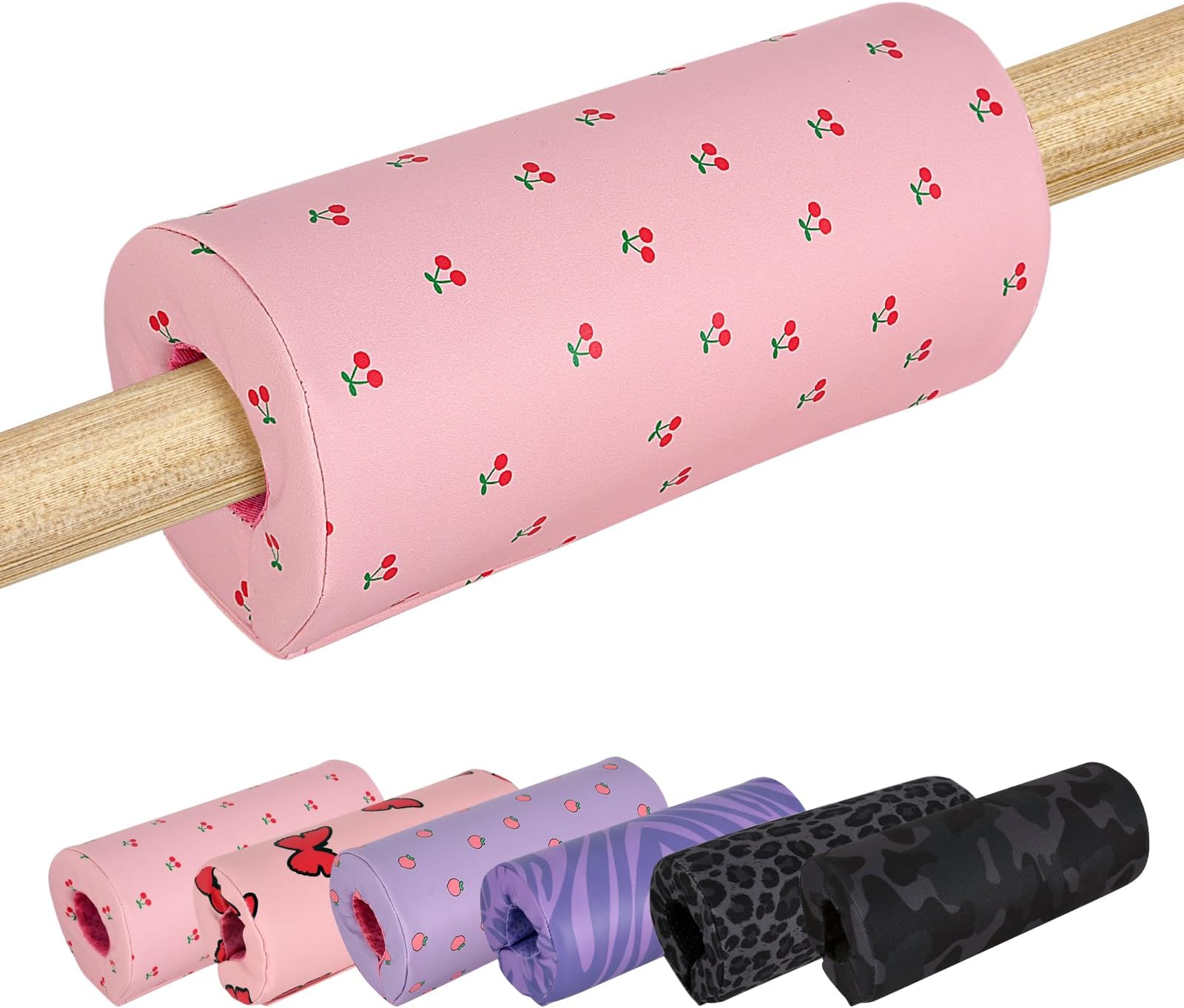 Gymnastics Bar Pad, Gymnastics Bar Mat with Decoration Surface, Protective Package for Gymnastics Bars, Parallel Bars, Uneven Bars, Horizontal Bars, Ballet Bars