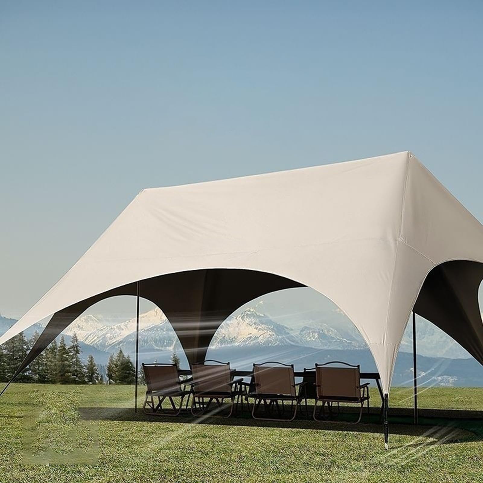 Canopy Da Campeggio Gazebo Con Zanzariera