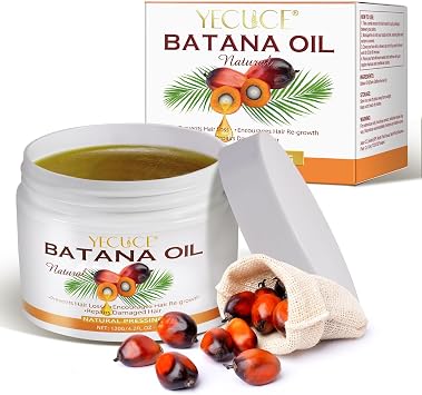 Batana Oil, for Dry Skin and Dry Hair, Miracle Oil from Honduras for Hair Growth and Moisturizes Skin, Reduce HairLoss and Split Ends, Enhance HairStrength, for Men & Women - 4.2 OZ