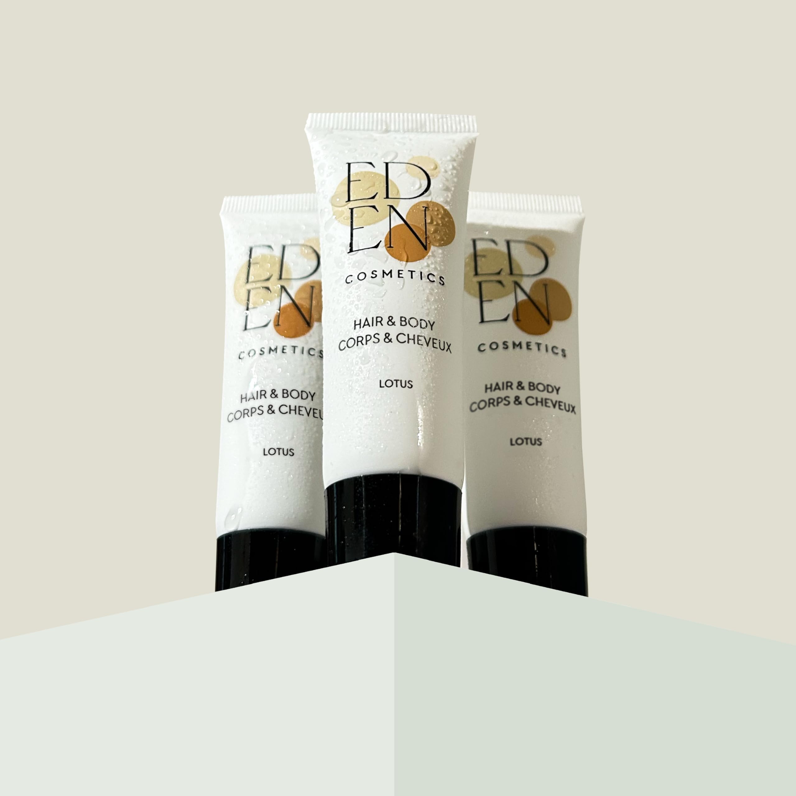500 Gel Doccia 2 in 1 Lotus 30ml | Corpo & Capelli | Perfetto per Hotel, Airbnb & Sistemazioni