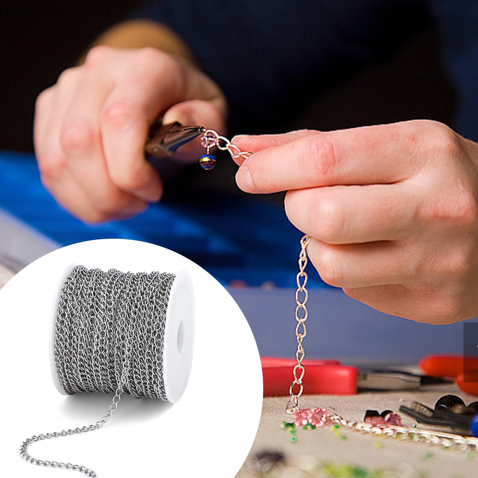 DIY sieraden maken met Kralenhoekje - Satijnkoord armband