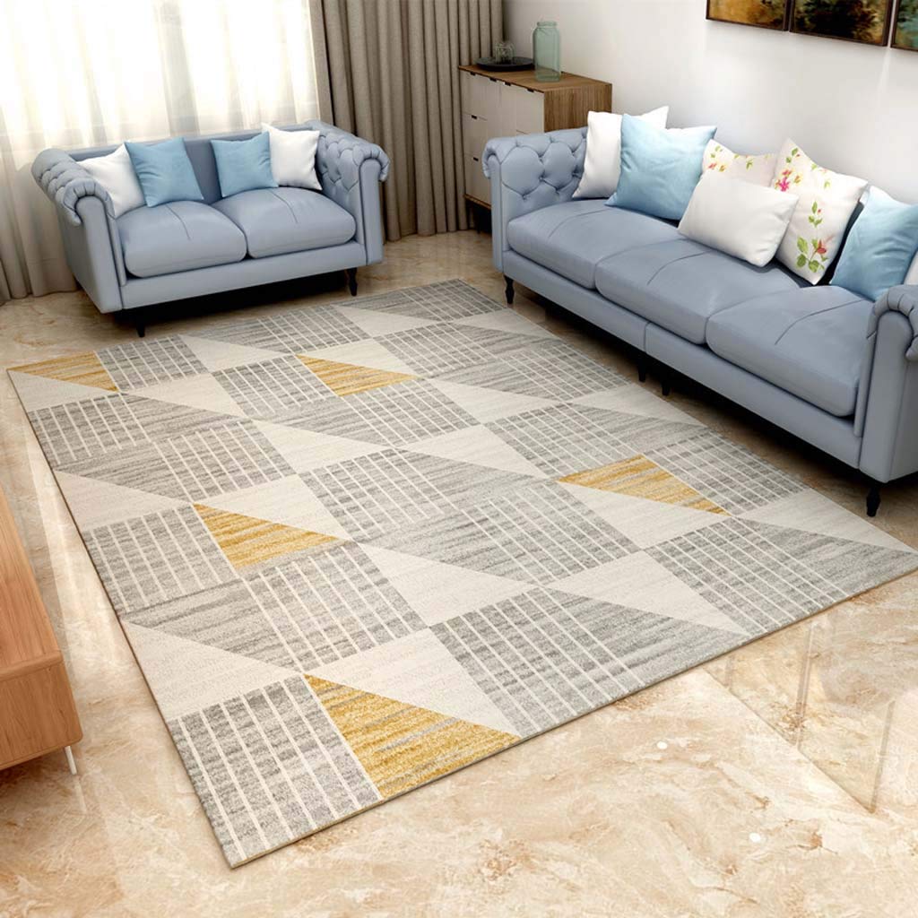 Tapis enfant nordique grand format 180x300 cm idéal salon canapé et chambre enfant