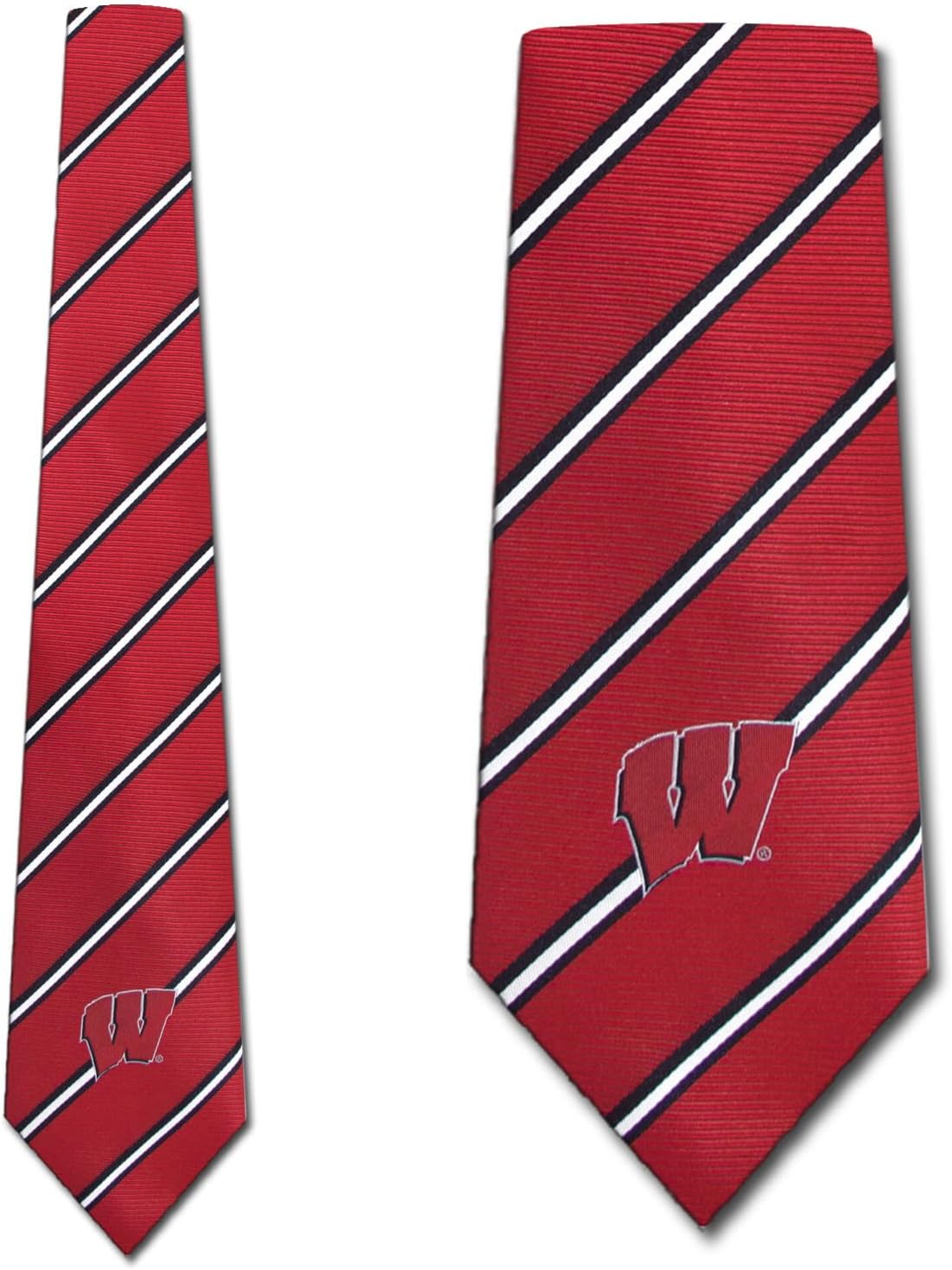 Eagles Wings Wisconsin Ties Badgers Mens College Neckties