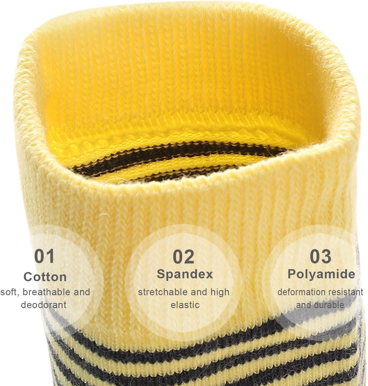 Kids Boys Soft Fashion Cotton Dress Socks Gift - Image 4