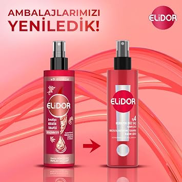 Elidor Brazilian Keratin Therapy Liquid Hair Care Milk 200 Milliliters