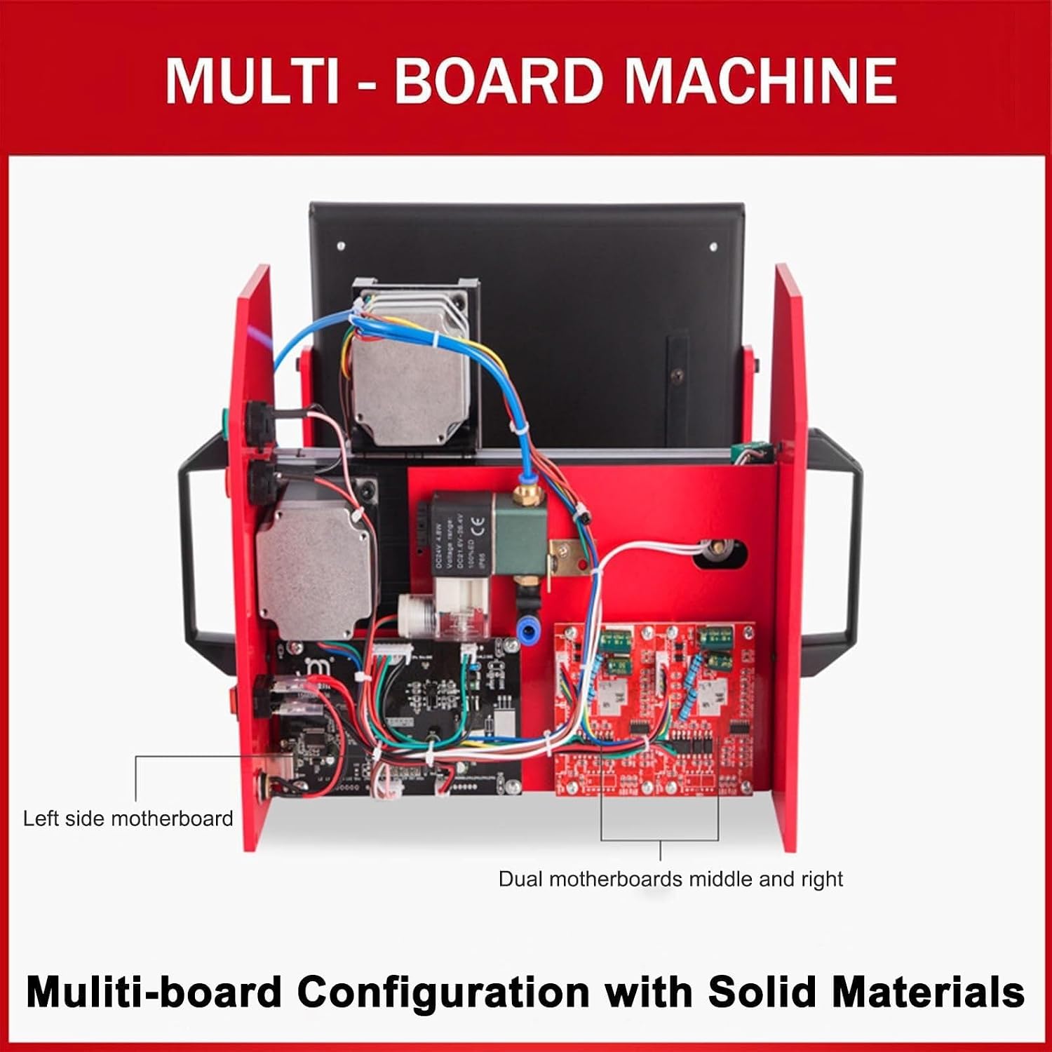 Pneumatic Metal Engraving Machine, Handheld dot Peen Marking, Label Punching for Aluminum, Stainless Steel, Copper(B,140x40mm)