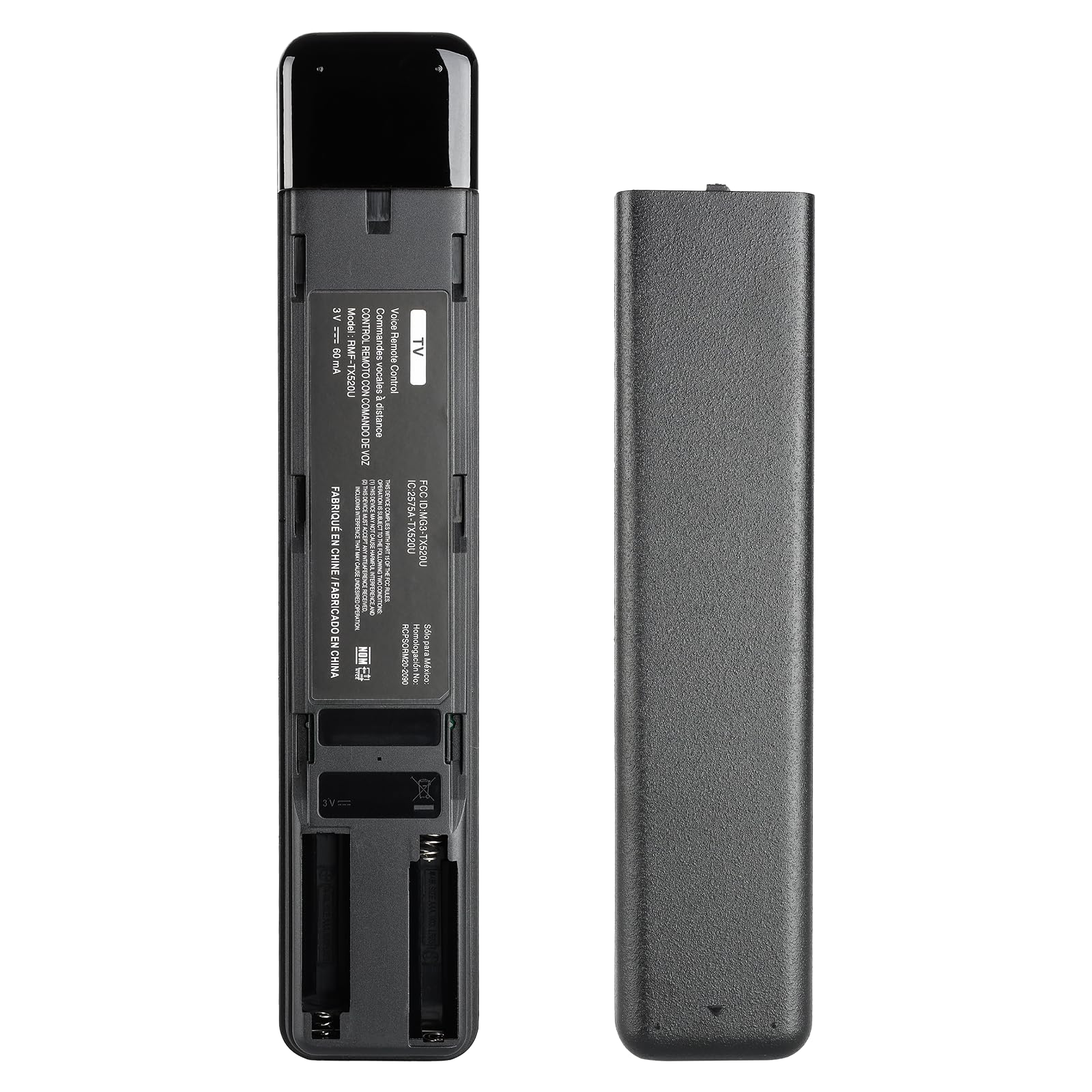 Télécommande vocale RMF-TX520U MG3-TX520U compatible avec Sony Smart TV KD-43X KD-50X XR-50X XR-55ARB Series avec contrôleur de remplacement de touches YouTube Netflix Prime Video