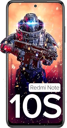 Redmi Note 10S (Shadow Black, 6GB RAM, 128GB Storage) – Super Amoled Display | 64 MP Quad Camera | Alexa Built in | 33W Charger Included