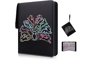 900-Pocket SuPal Trading Card Binder for Pokémon with Sleeves