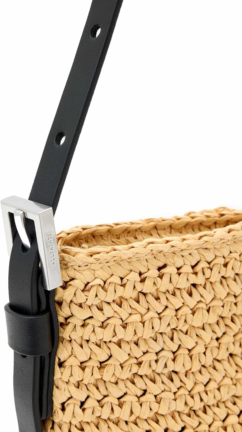 AllSaints Asha Paper Mini Bag W671XD Natural One Size