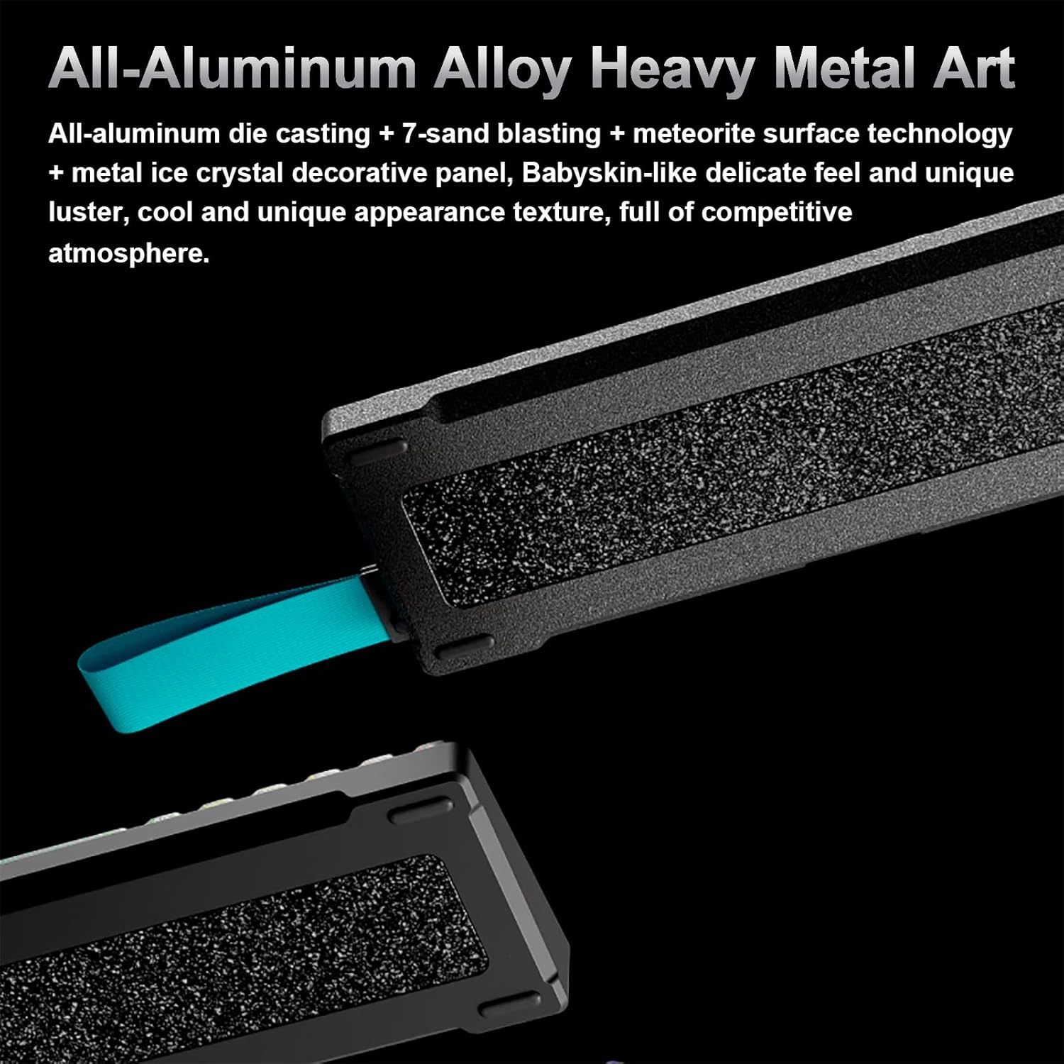 EWEADN Tank68 Pro Rapid Trigger Magnetic Switch Wired Gaming Mechanical Keyboard, Aluminum Alloy Housing, Adjustable Actuation, 8K Hz Polling Rate, Hall Effect Gasket-Mounted, RGB HotSwap