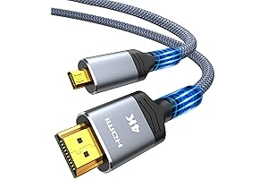 Highwings 4K Micro HDMI to HDMI Cable 3 FT