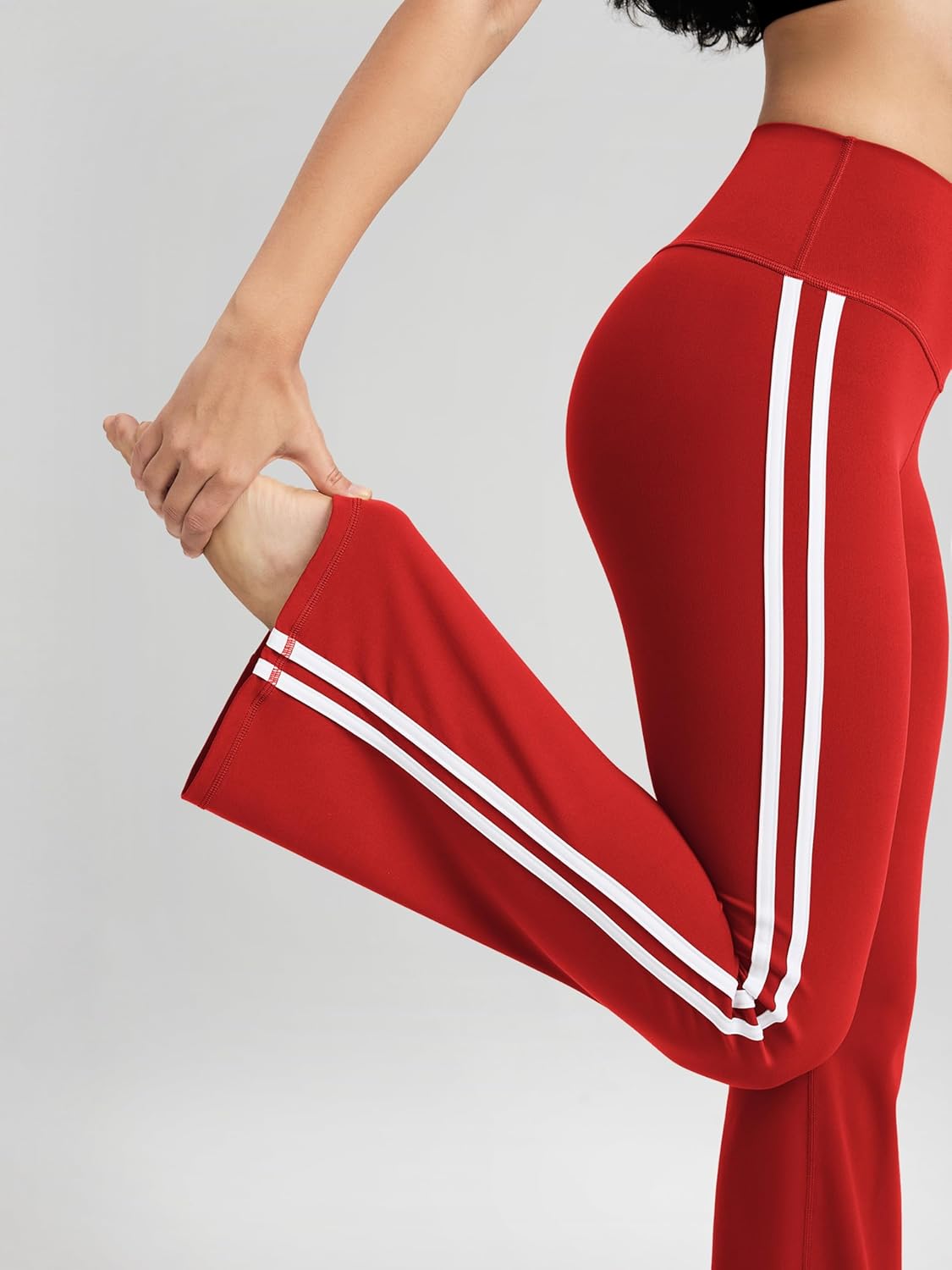 ODODOS Cloud Feeling Flared Yoga Pants for Women, High Waist Casual Bootleg Lounge Pants, 30"/32" Inseam - Image 5